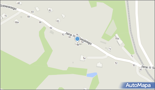 Tuchów, Króla Jana III Sobieskiego, 56, mapa Tuchów