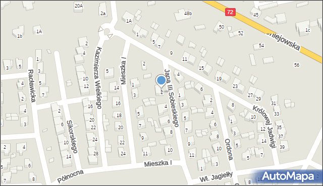 Turek, Króla Jana III Sobieskiego, 2, mapa Turka