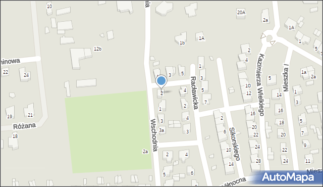 Turek, Króla Władysława Łokietka, 2, mapa Turka