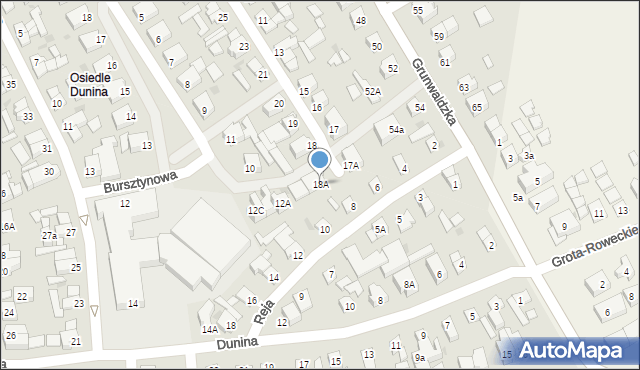 Ustka, Krasickiego Ignacego, bp., 18A, mapa Ustka