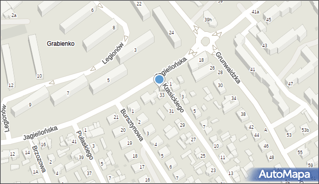 Ustka, Krasickiego Ignacego, bp., 34, mapa Ustka