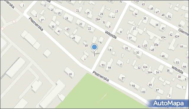 Warszawa, Króla Zygmunta III Wazy, 3, mapa Warszawy