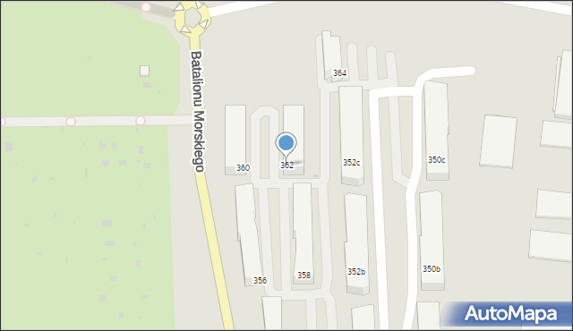 Wejherowo, Króla Jana III Sobieskiego, 362, mapa Wejherowo