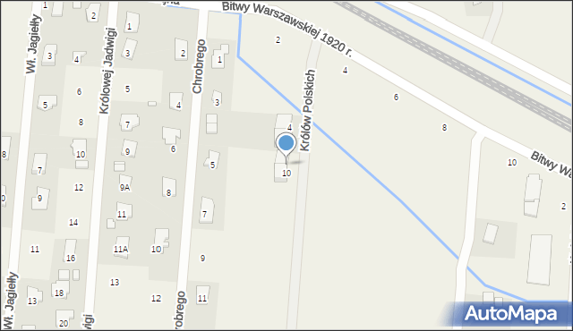 Wielgolas Brzeziński, Królów Polskich, 8, mapa Wielgolas Brzeziński