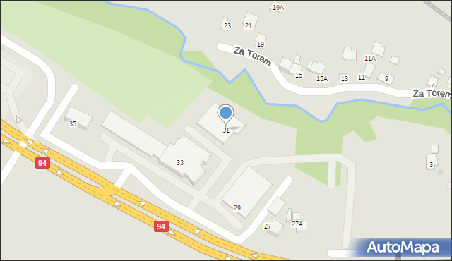 Wieliczka, Krakowska, 31, mapa Wieliczka