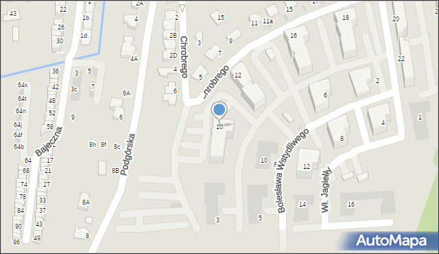 Wieliczka, Króla Bolesława Chrobrego, 10, mapa Wieliczka