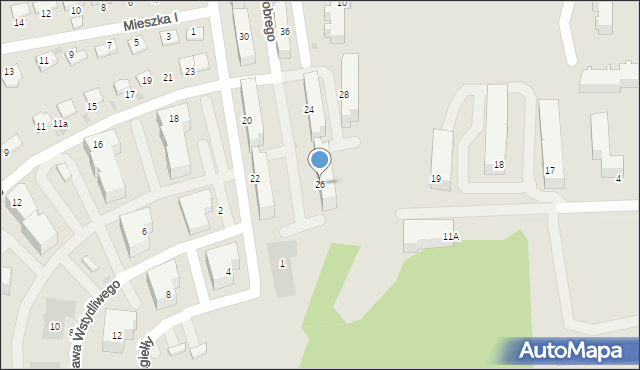 Wieliczka, Króla Bolesława Chrobrego, 26, mapa Wieliczka