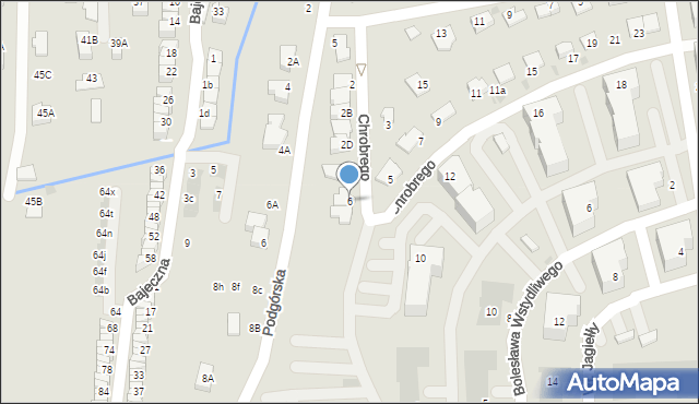 Wieliczka, Króla Bolesława Chrobrego, 6, mapa Wieliczka