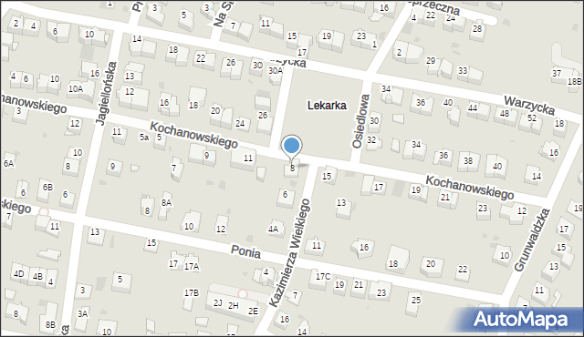 Wieliczka, Króla Kazimierza Wielkiego, 8, mapa Wieliczka