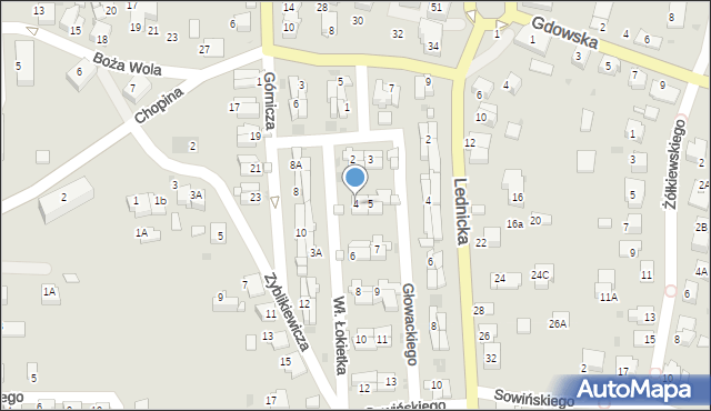 Wieliczka, Króla Władysława Łokietka, 4, mapa Wieliczka