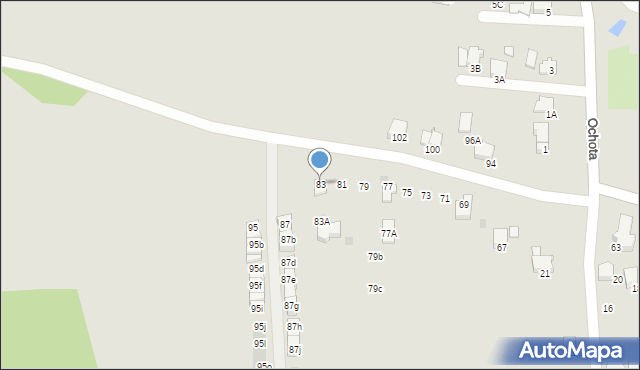 Wieliczka, Krzyszkowicka, 83, mapa Wieliczka