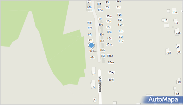 Wieliczka, Krzyszkowicka, 97t, mapa Wieliczka