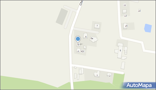 Wilkszyn, Króla Bolesława Chrobrego, 5, mapa Wilkszyn