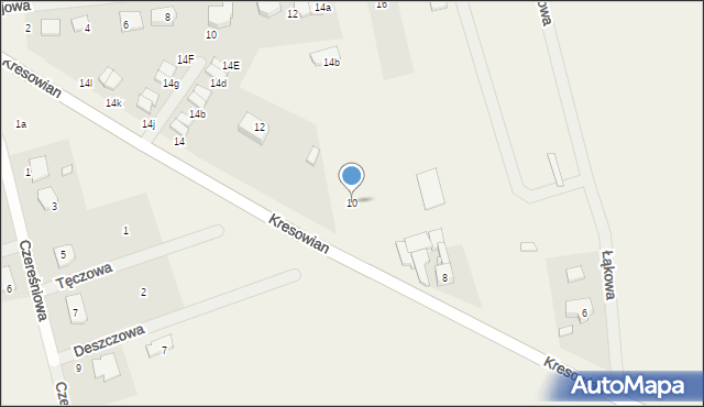 Witkowo Drugie, Kresowian, 10, mapa Witkowo Drugie