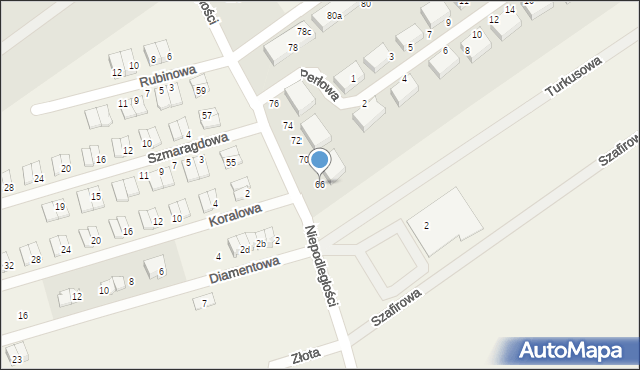 Witkowo Drugie, Kresowian, 66, mapa Witkowo Drugie