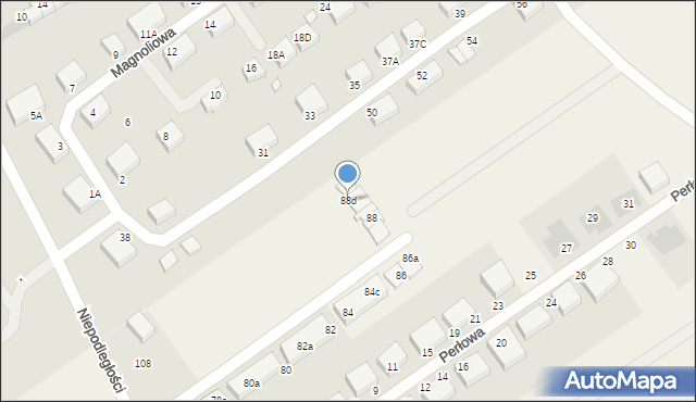 Witkowo Drugie, Kresowian, 88d, mapa Witkowo Drugie