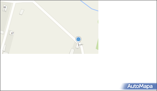 Wizna, Kramkowska, 3, mapa Wizna