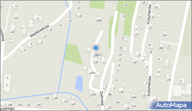 Wodzisław Śląski, Króla Bolesława Chrobrego, 138d, mapa Wodzisławia Śląskiego