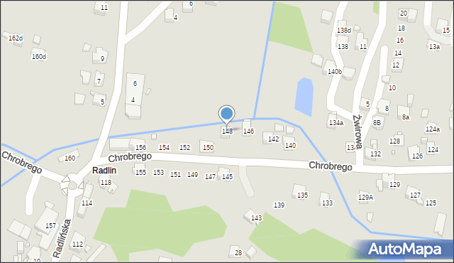 Wodzisław Śląski, Króla Bolesława Chrobrego, 148, mapa Wodzisławia Śląskiego