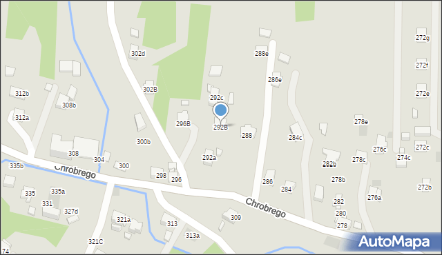 Wodzisław Śląski, Króla Bolesława Chrobrego, 292B, mapa Wodzisławia Śląskiego