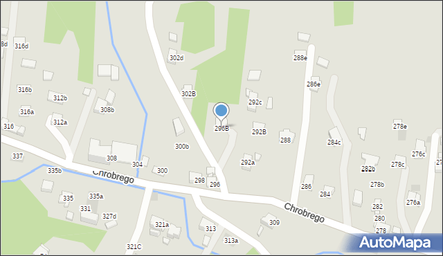 Wodzisław Śląski, Króla Bolesława Chrobrego, 296B, mapa Wodzisławia Śląskiego