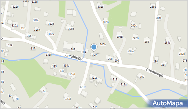 Wodzisław Śląski, Króla Bolesława Chrobrego, 300, mapa Wodzisławia Śląskiego