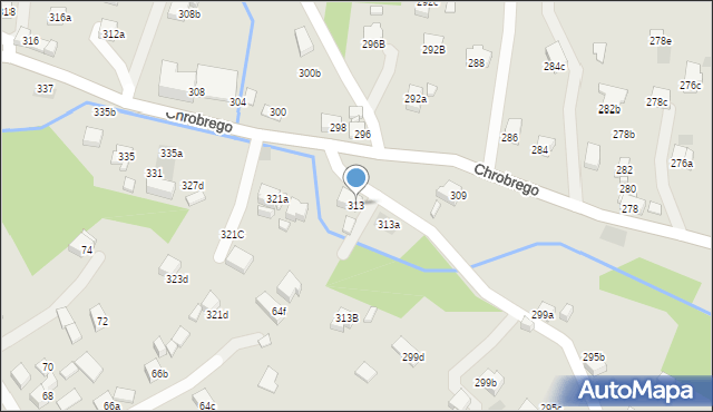 Wodzisław Śląski, Króla Bolesława Chrobrego, 313, mapa Wodzisławia Śląskiego