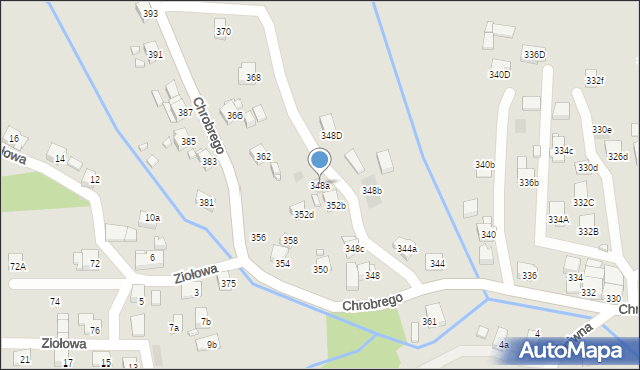 Wodzisław Śląski, Króla Bolesława Chrobrego, 348a, mapa Wodzisławia Śląskiego