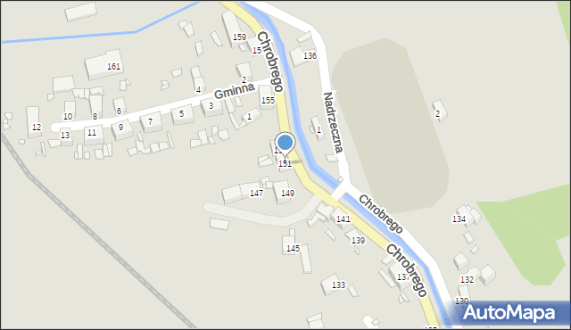 Wojcieszów, Króla Bolesława Chrobrego, 151, mapa Wojcieszów