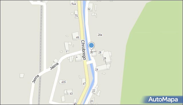 Wojcieszów, Króla Bolesława Chrobrego, 30, mapa Wojcieszów