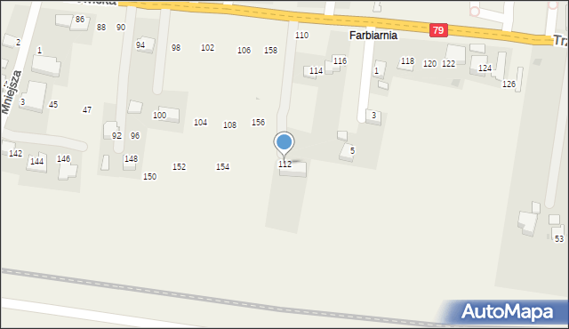 Wola Filipowska, Krzeszowicka, 112, mapa Wola Filipowska