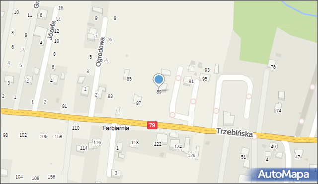 Wola Filipowska, Krzeszowicka, 89, mapa Wola Filipowska