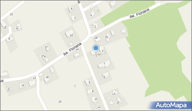 Wola Zachariaszowska, Królewska, 1, mapa Wola Zachariaszowska