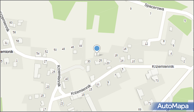 Wołowice, Krzemiennik, 28, mapa Wołowice