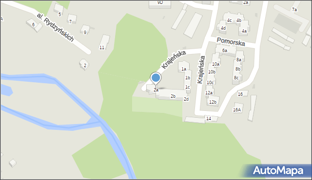 Wyrzysk, Krajeńska, 2a, mapa Wyrzysk
