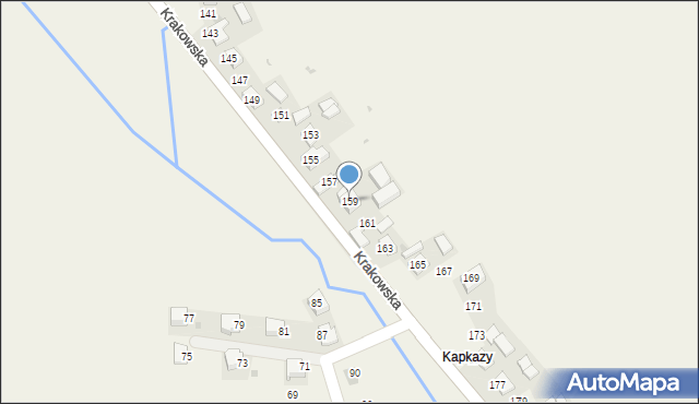 Wysiołek Luborzycki, Krakowska, 159, mapa Wysiołek Luborzycki