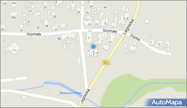 Zabrze, Kruszyny Kazimierza, 1, mapa Zabrza