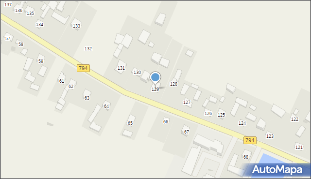 Zadroże, Krakowska, 117, mapa Zadroże