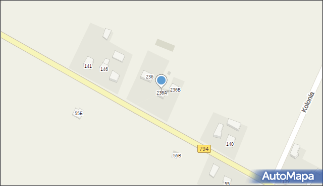 Zadroże, Krakowska, 89, mapa Zadroże