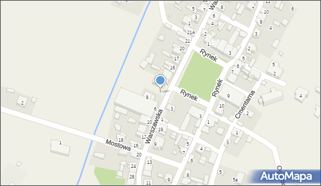 Żarnowiec, Krakowska, 2, mapa Żarnowiec