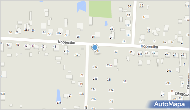 Zduńska Wola, Krańcowa, 23f, mapa Zduńska Wola
