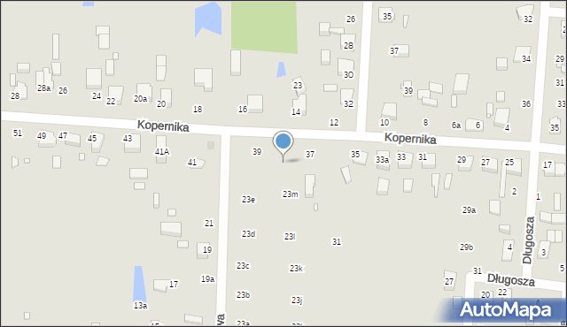Zduńska Wola, Krańcowa, 23n, mapa Zduńska Wola