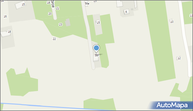 Żelechów, Krakowiańska, 56f, mapa Żelechów