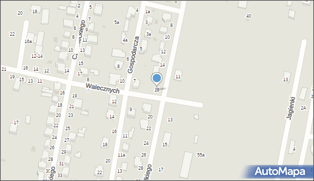 Zgierz, Króla Kazimierza Wielkiego, 18, mapa Zgierz
