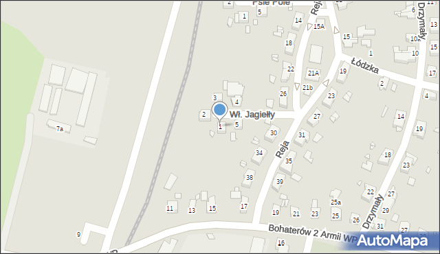 Zgorzelec, Króla Władysława Jagiełły, 1, mapa Zgorzelec