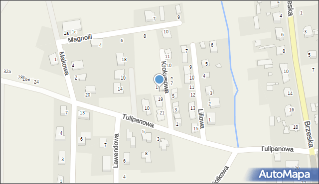 Żłobizna, Krokusowa, 18, mapa Żłobizna