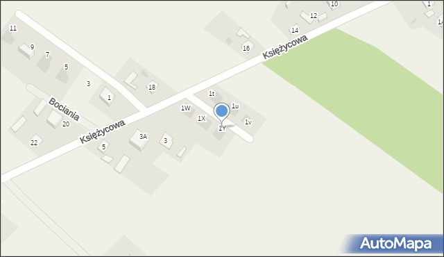 Aleksandria Druga, Księżycowa, 1Y, mapa Aleksandria Druga