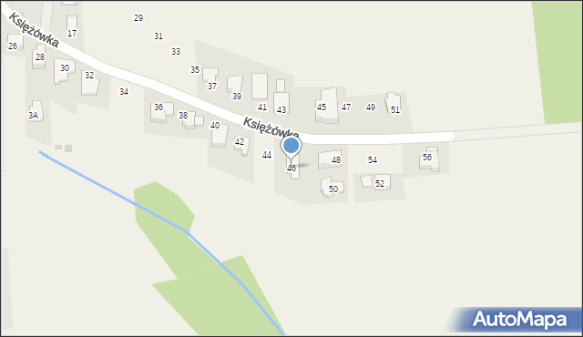 Gaj, Księżówka, 46, mapa Gaj