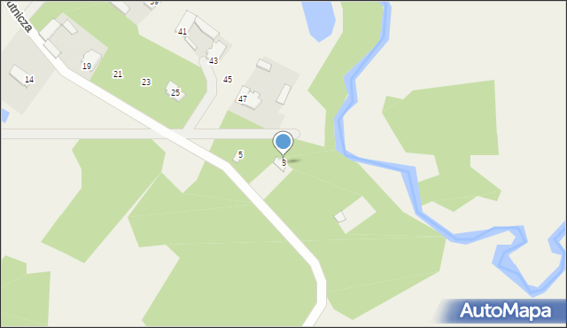 Górki, Księcia Józefa Poniatowskiego, 3, mapa Górki