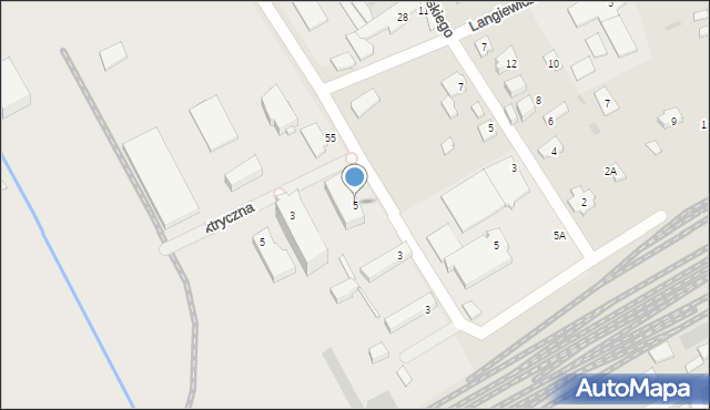Grodzisk Mazowiecki, Księcia Józefa Poniatowskiego, 5, mapa Grodzisk Mazowiecki